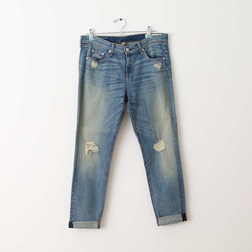 NWOT Rag & Bone Distressed Denim - Picture 1 of 2